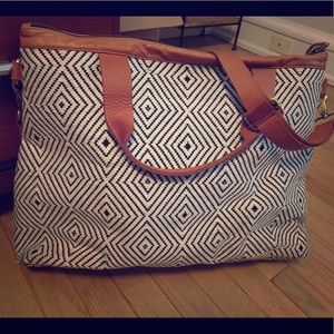 Weekender bag from Anthropologie